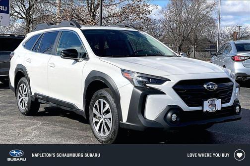 Crystal White Pearl 2025 Subaru Outback Premium