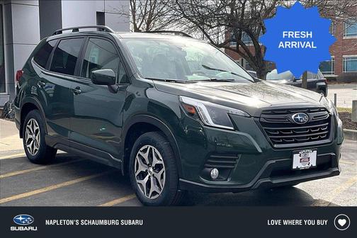 Cascade Green Silica 2023 Subaru Forester Premium