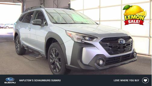 Ice Silver Metallic 2025 Subaru Outback Onyx Edition
