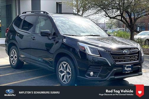 Crystal Black Silica 2022 Subaru Forester Premium