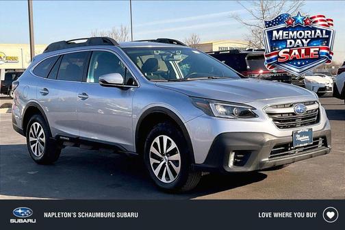 Ice Silver Metallic 2021 Subaru Outback Premium