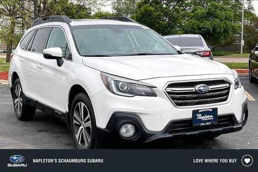 Crystal White Pearl 2018 Subaru Outback 2.5i Limited