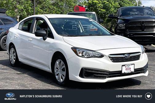Crystal White Pearl 2022 Subaru Impreza Base