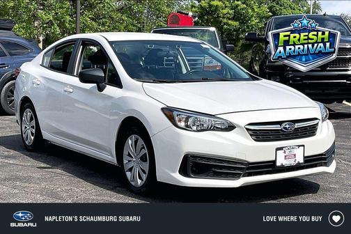 Crystal White Pearl 2022 Subaru Impreza Base