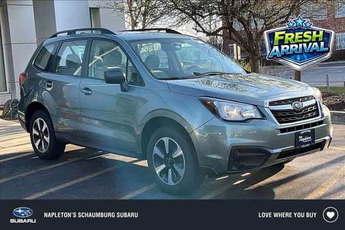 Jasmine Green Metallic 2018 Subaru Forester 2.5i