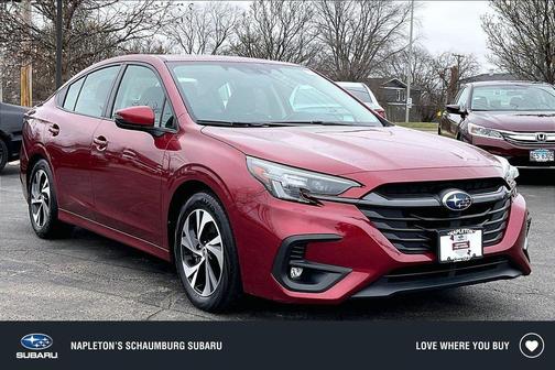 Crimson Red Pearl 2023 Subaru Legacy Premium