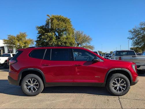 Volcanic Red Tintcoat 2026 GMC Acadia AT4 AWD