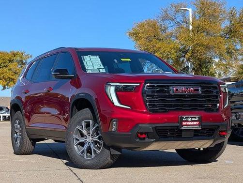 Volcanic Red Tintcoat 2026 GMC Acadia AT4 AWD