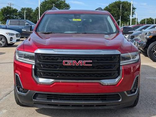 Volcanic Red Tintcoat 2023 GMC Acadia AWD AT4