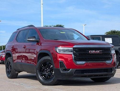 Volcanic Red Tintcoat 2023 GMC Acadia AWD AT4