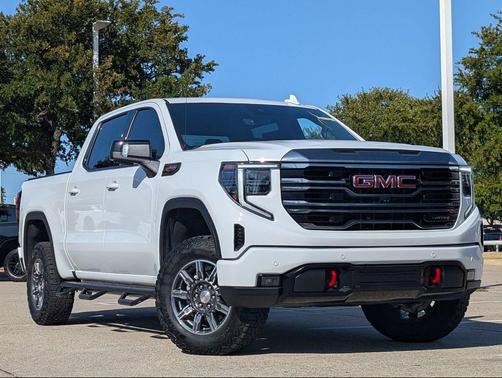 Summit White 2024 GMC Sierra 1500 AT4