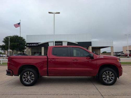 Radiant Red Tintcoat 2025 Chevrolet Silverado 1500 RST