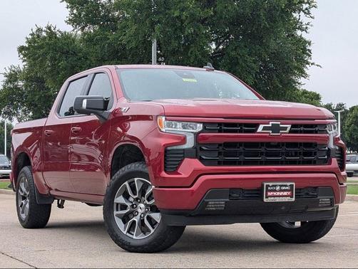 Radiant Red Tintcoat 2025 Chevrolet Silverado 1500 RST