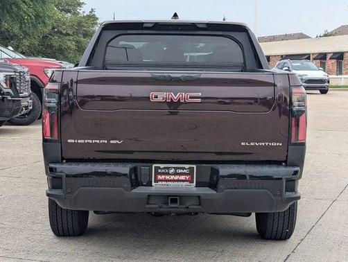 Dark Ember Metallic 2026 GMC Sierra EV Extended Range Elevation