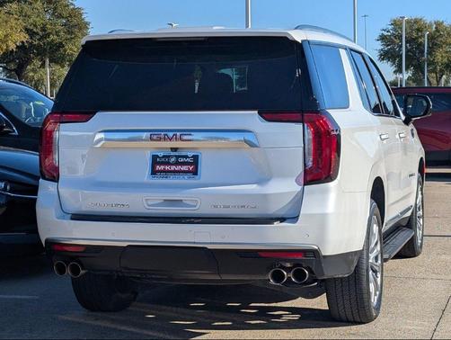 White Frost Tricoat 2024 GMC Yukon Denali