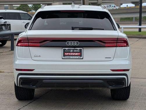 Carrara White 2020 Audi Q8 55 Premium Plus