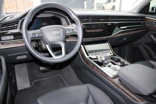 Carrara White 2020 Audi Q8 55 Premium Plus