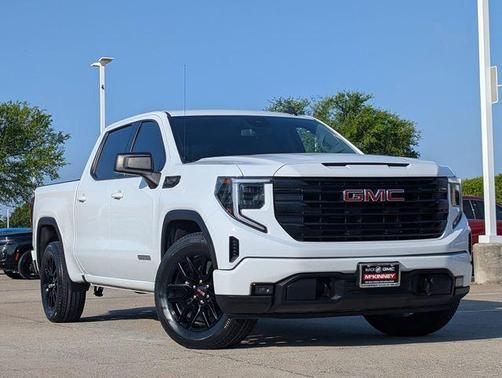 Summit White 2023 GMC Sierra 1500 Elevation