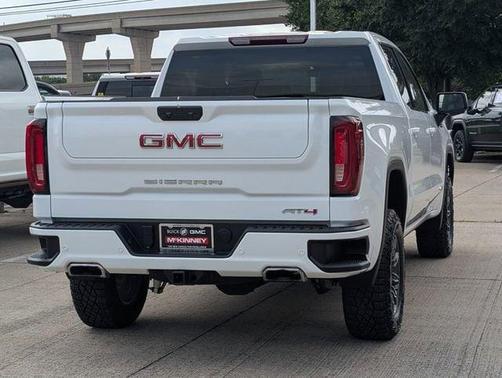 Summit White 2025 GMC Sierra 1500 AT4