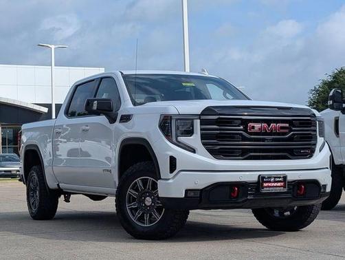 Summit White 2025 GMC Sierra 1500 AT4