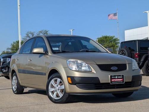 Gold 2008 Kia Rio LX