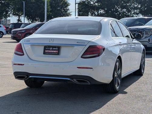 White 2018 Mercedes-Benz E-Class 4MATIC