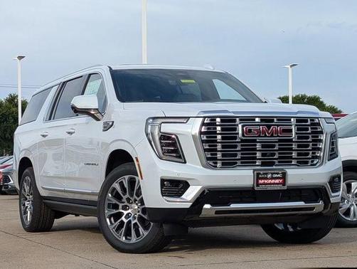 Glacier White Tricoat 2026 GMC Yukon XL Denali