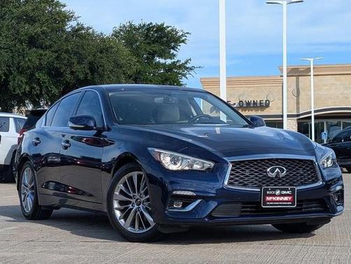 Grand Blue 2022 INFINITI Q50 3.0t LUXE