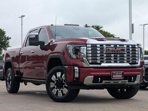 Volcanic Red Tintcoat 2024 GMC Sierra 2500 Denali