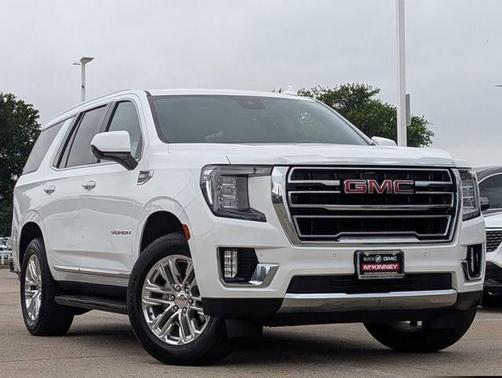 Summit White 2024 GMC Yukon SLT