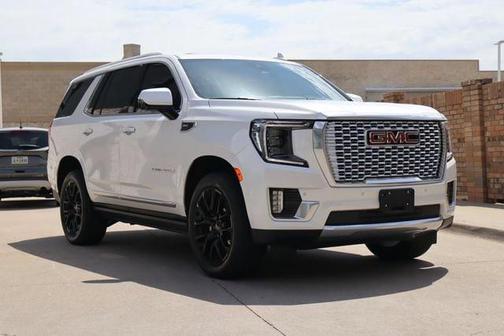White Frost Tricoat 2024 GMC Yukon Denali