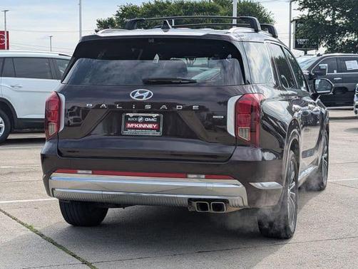 Sierra Burgundy 2024 Hyundai PALISADE Calligraphy