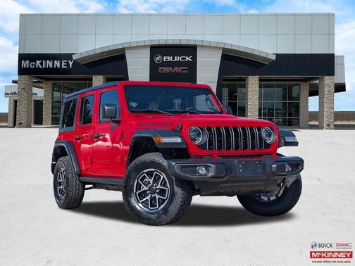 Firecracker Red Clearcoat 2024 Jeep Wrangler Rubicon