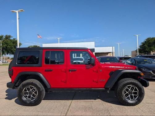 Firecracker Red Clearcoat 2024 Jeep Wrangler Rubicon