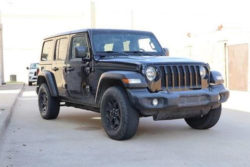 Black Clearcoat 2022 Jeep Wrangler Unlimited Sport