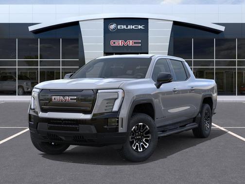 Thunderstorm Gray 2026 GMC Sierra EV Standard Range Elevation