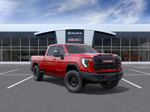 Volcanic Red Tintcoat 2026 GMC Sierra 2500 AT4X