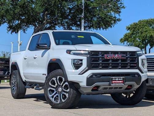 Summit White 2023 GMC Canyon AT4