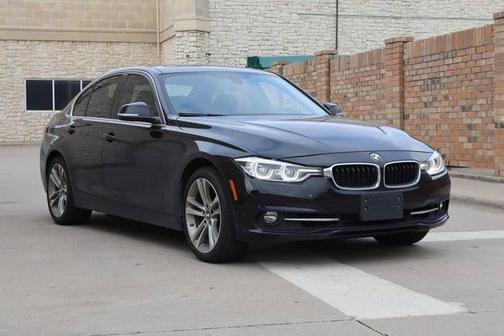 Black 2017 BMW 330 330i