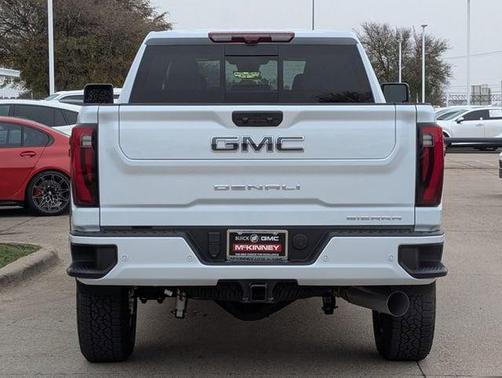 Glacier White Tricoat 2026 GMC Sierra 2500 Denali Ultimate