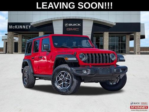 Firecracker Red Clearcoat 2024 Jeep Wrangler Rubicon