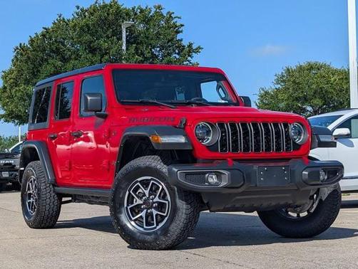 Firecracker Red Clearcoat 2024 Jeep Wrangler Rubicon