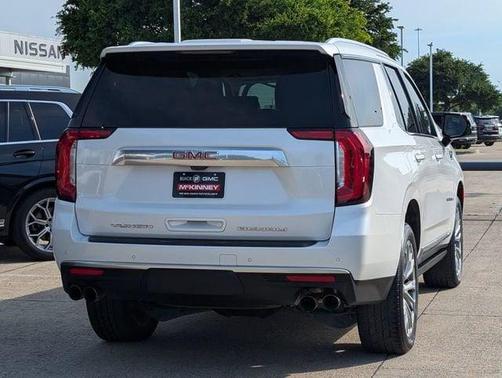 White Frost Tricoat 2021 GMC Yukon Denali