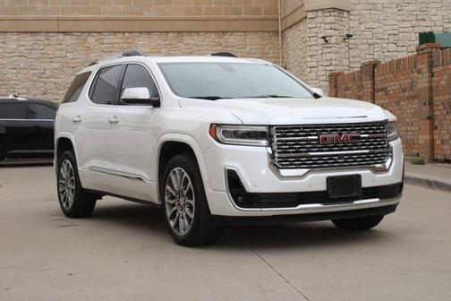 White Frost Tricoat 2023 GMC Acadia Denali