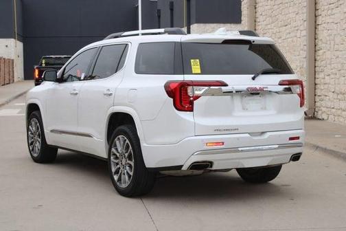 White Frost Tricoat 2023 GMC Acadia Denali