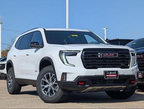 Summit White 2026 GMC Acadia AT4 AWD