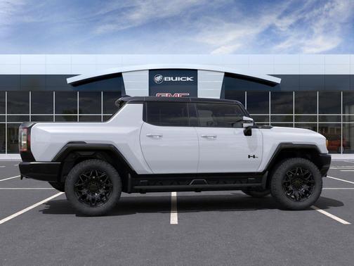 Interstellar White 2025 GMC HUMMER EV Pickup 3X