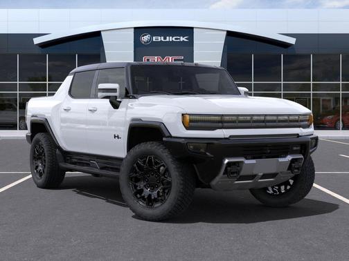 Interstellar White 2025 GMC HUMMER EV Pickup 3X