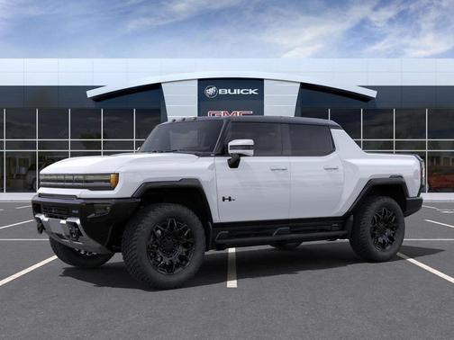 Interstellar White 2025 GMC HUMMER EV Pickup 3X
