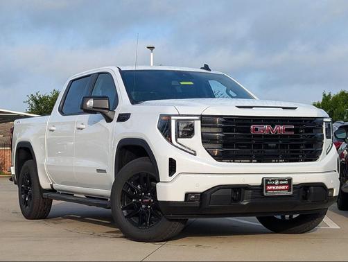 Summit White 2026 GMC Sierra 1500 Elevation